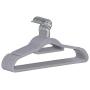 10pcs Random Color Slim Velvet Hangers, Space Saving Non-Slip Pile Coating Velour Hangers Clothes Storage Holder Hanger