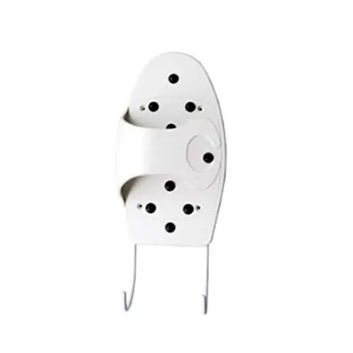 DH+ Fun Life Pp Material Wall Mount with Attached Ironing Board Hooks Flexible arm and Cord Hanger-White DH+ Fun Life Pp Material Wall Mount with Attached Ironing Board Hooks Flexible arm and Cord Hanger-White