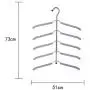 2pcs Color Random Multilayer Fish Bone Shape Stainless Steel Clothing Storage Racks Clothes Hanger Storage Holder Wardrobe Laundry Drying Rack 2pcs Color Random Multilayer Fish Bone Shape Stainless Steel Clothing Storage Racks Clothes Hanger Storage Holder Wardrobe Laundry Drying Rack