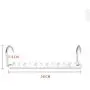Stock in US 2PCS Hangers for Clothes Cloth Hanger Coat Velvet Organizer Belt Baby Scarf Kids Bride Space Saving Hanger Clothing Space Saver