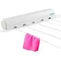 Retractable Clothesline 5-Line Dryer | Indoor or Outdoor Use | Hang Wet or Dry Laundry - Wall Hanger Retractable Indoor Clothes Hanger Magic Drying Rack (5-Lines) Retractable Clothesline 5-Line Dryer | Indoor or Outdoor Use | Hang Wet or Dry Laundry - Wall Hanger Retractable Indoor Clothes Hanger Magic Drying Rack (5-Lines)