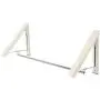 Jzenzero Laundry Drying Rack Wall-Mount Retractable Folding Invisible Clothes Hanger Jzenzero Laundry Drying Rack Wall-Mount Retractable Folding Invisible Clothes Hanger