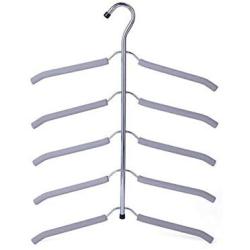 5pcs Random Color Clothes Hanger， Clothing Organizer Multi Layers Cloth Hanger Hook Hangers Clothes Holder Rack