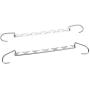 10pcs Folding Shirts Coat Clothes Hanger Holders Save Space Non-Slip Clothing Organizer Practical Racks Hangers for Clothes