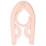 GTWCK Travel Hangers, Portable Folding Non-Slip Sturdy Clothes Hangers for Both Home Storage and Travel Use