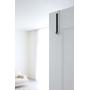 Over The Door 6 Hooks Folding Organizer in Black Finish - 8" L