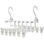 2PC New 3D Space Saving Hanger Magic Clothes Hanger with Hook Closet Organizer Home Tools Closet Organizer Rack Decoration