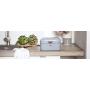 WESCO Grandy Mini Storage Boxes 17.0 x 18.0 x 12.0 cm, Powder-Coated Sheet Steel, Powder-Coated Sheet Steel, Grey, 17.0x18.0x12.0 cm