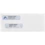 500 Self Seal Double Window Security Envelopes - Designed for QuickBooks Checks - Computer Printed Checks - 3 5/8 X 8 11/16 (NOT for INVOICES)