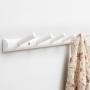 GGYDD Modern Wall Mounted Coat Rack, Wood Entryway Hanger Hook Rack with Strong Adhesiveness for Hats,Jacket,Clothes,Towels-Black 30cm(12inch) GGYDD Modern Wall Mounted Coat Rack, Wood Entryway Hanger Hook Rack with Strong Adhesiveness for Hats,Jacket,Clothes,Towels-Black 30cm(12inch)
