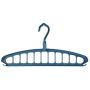 Hasde 11 Holes Clothes Hanger Organizer Rotatable Windproof Drying Racks Plastic Folding Wardrobe Storage Rack Hangers