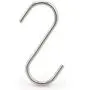 NXG 30 Pack 2.5 Inch Nickel Plated Stainless Steel S Hook S Shape Durable Hanging Hooks for Kitchen, Bathroom, Closet, Work Place, Office