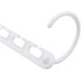 10PC Mult-Function Space Saving Hanger Plastic Cloth Hanger Hook Magic Clothes Hanger with Hook Closet Organizer Home Decoration