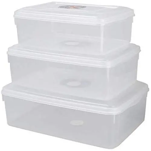 Ggbin Plastic Boxes with Lid, Clear, Clear Storage Containers(6Qt, 8Qt, 12Qt) Ggbin Plastic Boxes with Lid, Clear, Clear Storage Containers(6Qt, 8Qt, 12Qt)