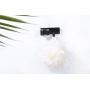 Z metnal Broom Mop Holder with Single Hook, Cleaning Cloth Hanger, Matte Black, Stainless Steel, Wall Mounted
