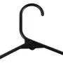 SMART ONYE Pack of 50 Everyday Standard Premium Plastic Hangers Black-Durable & Slim Space Saving Tubular Clothes Hangers
