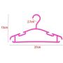 Portable Clothes Hanger 20pcs Color Random Kids Children Toddler Baby Clothes Coat Plastic Hangers Hook Household