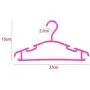 Portable Clothes Hanger 20pcs Color Random Kids Children Toddler Baby Clothes Coat Plastic Hangers Hook Household