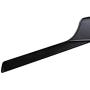 Hanger Central Heavy-Duty Black Plastic Closet Department Store Coat Hangers, 17 Inch, 50 Pack