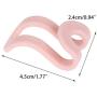 20Pcs Random Color Mini Clothes Hanger Creative Plastic Home Easy Hook Closet Organizer Storage Rack Holder Hook DIY Hanger for Clothes