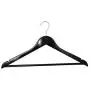 SAASNY Suit Hangers,(Pack of 20) Black Clothes Hangers Wooden Wood Clothes Coat Hangers with Round Trouser Bar and Shoulder Notches Strong Premium Heavy Duty SAASNY Suit Hangers,(Pack of 20) Black Clothes Hangers Wooden Wood Clothes Coat Hangers with Round Trouser Bar and Shoulder Notches Strong Premium Heavy Duty