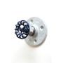 Industrial Pipe Coat Hooks Wall, Steampunk galvanized pipe coat hook, towel hook, industrial hook, rustic coat rack, hanger, hat hook, green letter hook