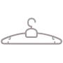 SAASNY Standard Plastic Hangers,[25 Pack] Premium Plastic Hangers with Tie Bar - Heavy Duty -Space Saving & Non Slip - Plastic Suit Hangers,Clothes Hanger (Dark Grey) for Drying and Storage