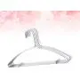 Cabilock Clothes Hanger 5Pcs Aluminum Alloy Laundry Racks Traceless Multifunctional Clothes Hangers for Home