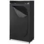 Whitmor Portable Wardrobe Clothes Closet Storage Organizer with Hanging Rack - Black Color - No-tool Assembly - See Through Window - Washable Fabric Cover - Extra Strong & Durable - 19.75 x 36 x 64” Whitmor Portable Wardrobe Clothes Closet Storage Organizer with Hanging Rack - Black Color - No-tool Assembly - See Through Window - Washable Fabric Cover - Extra Strong & Durable - 19.75 x 36 x 64”