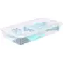 Iris Underbed Storage Boxes 20" W X 39" L X 6.5" D, 58 Qt. Iris Underbed Storage Boxes 20" W X 39" L X 6.5" D, 58 Qt.