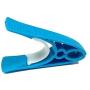 TenCloud Plastic Clothes Pins No Metal No Rust Clothes-Peg Clothespins Hangers Set of 18 Blue+Lime+Pink