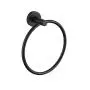 KES Towel Ring Matte Black Hand Towel Holder SUS 304 Stainless Steel Bathroom Round Ring Towel Hanger Wall Mount, A2180-BK KES Towel Ring Matte Black Hand Towel Holder SUS 304 Stainless Steel Bathroom Round Ring Towel Hanger Wall Mount, A2180-BK