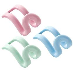 Yazierstyuor Easy Hook, 15Pcs Creative Mini Flocking Clothes Hanger Organizer