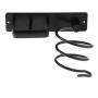 Toygogo Wall Mounted Hair Dryer Holder Self Rack Stand Hanger Straightener Organizer
