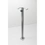 Dual Flex Shaft Motor Hanger Flex Shaft Machine Motor Post Telescopic Adjustable
