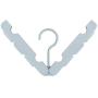 KIPB 3pcs Folding Portable Hanger Non-Slip Travel Hangers Versatile Travel Clothes Hanger Drying Rack