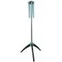Sunbeam Foldable, Collapsible and Portable Tripod Clothes Drying and Garment Rack, Naturally Dry Without Power, Holds Up 36 Hanger Loops (Blue)