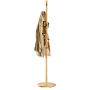 Wooden Coat Rack Floor Hanger Bedroom Creative Foyer Living Room Modern Minimalist Hanger Clothes Rack (8 Hooks) (Color : A)