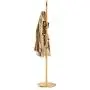 Wooden Coat Rack Floor Hanger Bedroom Creative Foyer Living Room Modern Minimalist Hanger Clothes Rack (8 Hooks) (Color : A)