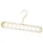 lRICE-home Multi-Function 9-Hole Sliding Clothes Hanger Sorting Drying Rack Hook Organizer - Random Color lRICE-home Multi-Function 9-Hole Sliding Clothes Hanger Sorting Drying Rack Hook Organizer - Random Color