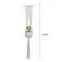 Flosky 3pcs/Set Handmade Macrame Plant Hanger Indoor Outdoor Rope Hanging Basket Net Flosky 3pcs/Set Handmade Macrame Plant Hanger Indoor Outdoor Rope Hanging Basket Net