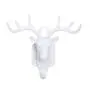 Hot Sale!DEESEE(TM)????????Deer head Self Adhesive Wall Door Hook Hanger Bag Keys Sticky Holder (White) Hot Sale!DEESEE(TM)????????Deer head Self Adhesive Wall Door Hook Hanger Bag Keys Sticky Holder (White)