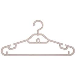 SAASNY Coat Hangers Plastic Hangers,Premium Cascading Plastic Hangers (Pack of 25) Heavyduty - Non Slip Hangers with Cascading Hooks Grey,Space Saving Clothes Hangers,Dress,Jacket,Clothes Hangers