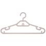 SAASNY Coat Hangers Plastic Hangers,Premium Cascading Plastic Hangers (Pack of 25) Heavyduty - Non Slip Hangers with Cascading Hooks Grey,Space Saving Clothes Hangers,Dress,Jacket,Clothes Hangers