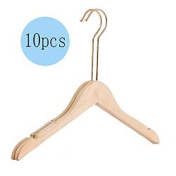 HJYPYJ Magic Hanger,Non-Slip Multifunctional Hanger Pants Rack,Solid Wood Durable Smooth and Wear Resistant,Space Saving Organizer Hanger Tasteless/B / 20cm