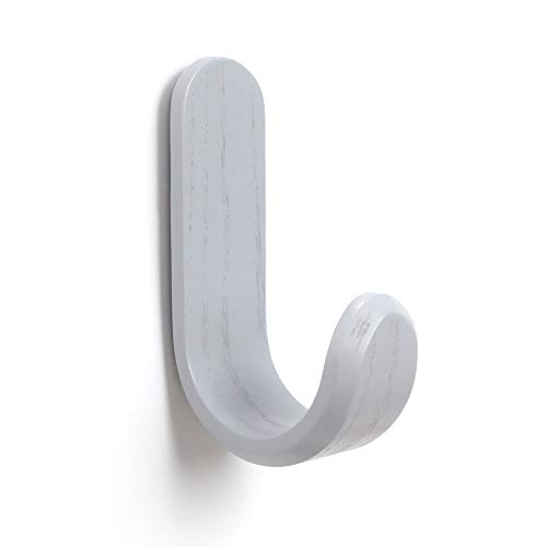 Curve J Hooks Wall Hooks Wood Hooks Coat Hooks for Wall Hallway Living Room Office Hanger Home Decor (Gray) Curve J Hooks Wall Hooks Wood Hooks Coat Hooks for Wall Hallway Living Room Office Hanger Home Decor (Gray)