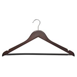 Muscle Rack Wood Suit Hangers - 30 Pack, Cherry