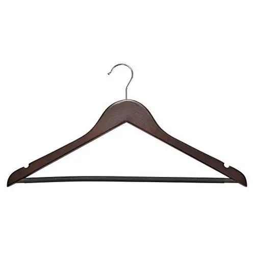 Muscle Rack Wood Suit Hangers - 30 Pack, Cherry Muscle Rack Wood Suit Hangers - 30 Pack, Cherry