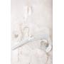 Wedding Dress Hangers - Velvet Hangers, Something Blue Wedding Hanger, Blush Velvet Wedding Hanger, Dusty Rose Bride Hanger, Velvet Bridal Dress Hanger, Emerald