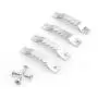 Lind Kitchen 100pcs 40x7mm Silver Frame Sawtooth Hooks Hangers for Picture Painting Picture Mirror Artwork Backboard etc Home Decoration Hanging Hardware Metal Hidden Hanger